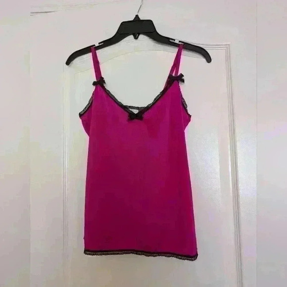 La senza frills and thrills hot pink camisole size large - Picture 1 of 6